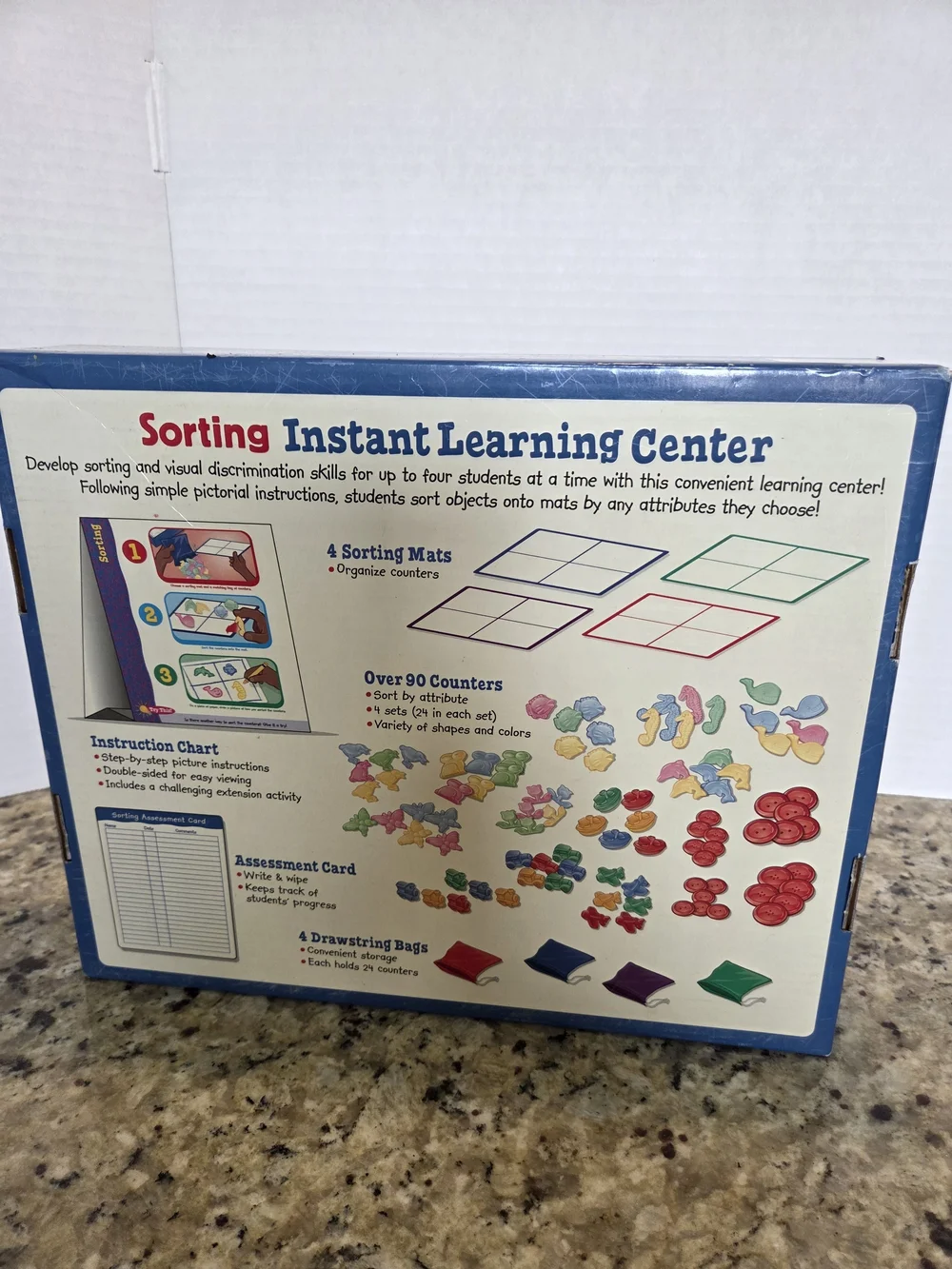Lakeshore Learning Instant Learning Center Sorting Math TT952 Homeschool Ages 4+
